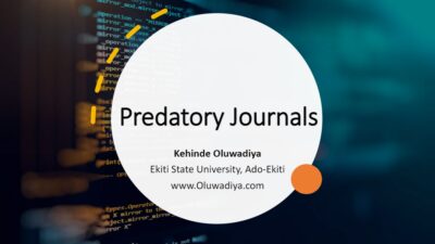 Predatory Journals